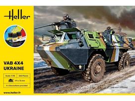 Heller - VAB 4x4 Ukraine dovanų komplektas, 1/35, 57130