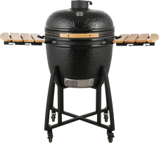 Keraminė kepsninė Kamado Classic Series 21", 53 cm, juodos sp.