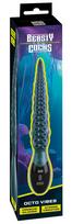 Vibratorius su aštuonkojo dizainu Beasty Cocks Octo Vibes 18,5cm