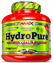 Amix Nutrition HydroPure Hydrolized Whey CFM 1600 g. - Braškių-jogurto