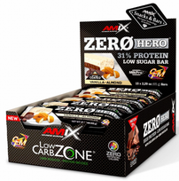 Amix Nutrition Zero Hero 31% Protein Bar BOX (15 x 65 g.) - Riešutų sviesto
