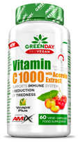 Amix GreenDay ProVegan Vitamin C 1000 with Acerola Extract 60 kaps.