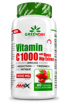 Amix GreenDay Vitamin C 1000 with Rose Hip Extract 60 kaps.