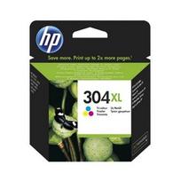 HP 304XL didesnės talpos daugiaspalvė rašalo kasetė - Originali kasetė