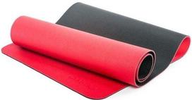 Kilimėlis fitnesui ir jogai Gymstick Pro Yoga Mat, juoda sp./raudona sp., 180 cm x 61 cm x 0.6 cm