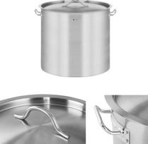 Royal Catering Nerūdijančio plieno indukcinės kaitlentės puodas su dangčiu 12 l