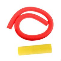 Connector-Equipped Pool Noodle for Swimming, Versatile Water Accessory Red Yellow