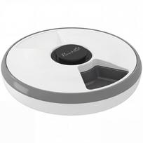 Automatinis maisto dozatorius baltas ir pilkas