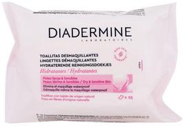Makiažo valymo šluostė Diadermine Hydrating Moisturizing, 25 vnt.
