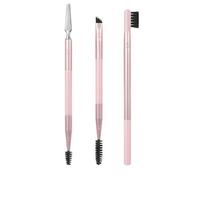 Šepetėlis, antakiams ir blakstienoms Real Techniques Brow Styling, 3 vnt., rožinė sp.
