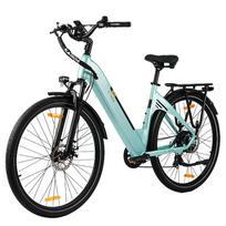 Kaisda K608 Suaugusiųjų Elektrinis Dviratis 250W Variklis 36V 20AH Baterija 28 colių Padangos Miesto Kasdieniam Važiavimui E-Dviratis mėlyna