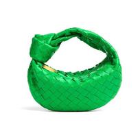 Bottega Veneta Mini Jodie Rankinė Papūgos Žalia/Auksinė Moteriška Su Viršutine Rankena Žalia 651876-VCPP5-3722 Basic Set (Bag+Dust Bag)