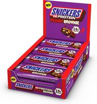 Proteino batonėlis SNICKERS Peanut Brownie Milk Chocolate, 12 x 50 g
