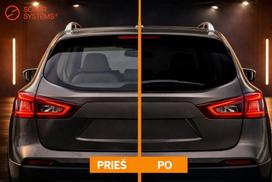 Automobilio langų tamsinimo plėvelė Solar Systems Tiger 95% – juoda, termokurčinė, UV 99%