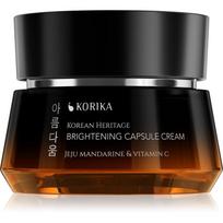 KORIKA Korean Heritage Jeju Mandarine & Vitamin C Brightening Capsule Cream skaistinamasis kremas su vitaminu C 50 ml