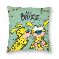Marsupilami Pagalvės užvalkalas 40x40 Dekoratyvinis Spausdinimas Animacinių filmų Anime Veikėjai Mesti Pagalvę Sofai Dvišalis 30x30cm