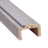 Horizontali durų stakta PerfectDoor, 84.4 cm x 14 cm x 2.2 cm, pilko ąžuolo sp.