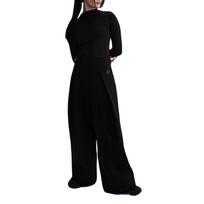 Nike Sportswear Tech Fleece Comfortable Fashionable Simple Versatile Solid Color Casual Pants Women Bottoms Black FV8053-010 XL