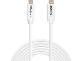 Sandberg 136-75 USB-C>C USB 3.2 Gen2 100W, 3m