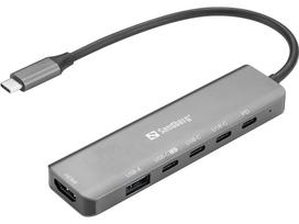 Sandberg 136-77 USB-C 6-in-1 MediaDock
