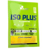 Olimp „Iso Plus Isotonic“ su L-karnitinu, milteliai, Citrina – 35 g