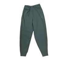 Nike Women's Dri-FIT High-Waisted 7/8 French Terry Joggers Vintage Green FB5435-338 L