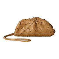 Bottega Veneta Pintas Be Petnešėlių Rankinė-Dėklas Mini Krepšys Moteriškos Rankinės Karamelės 577816VCPP1-9850 Basic Set (Bag+Dust Bag) brown