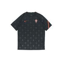 Nike Portugalija Vyriški futbolo marškinėliai trumpomis rankovėmis prieš rungtynes Juodi Raudoni CD2579-010 S black