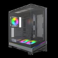Montech Sky 3 PC Case, Mid Tower, ATX, ARGB, Tempered Glass – Black