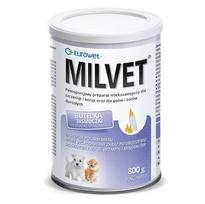 EUROWET Milvet – pieno pakaitalas šunims ir katėms – 800g