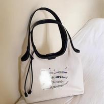 Tote Bag Women's Summer Large-capacity Casual and Laid-back Single-shoulder Canvas Bag balta