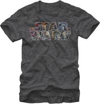 Star Wars Mens Epic LogoT-Shirt S juoda