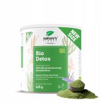 Bio Detox Žaliasis Supermaisto Mišinys - Ekologiškas Detoksikacijai ir Kepenų Palaikymui - Kviečių Žolė, Miežių Žolė & Chlorella - 125 g