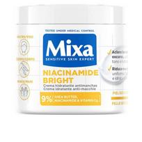 MIXA NIACINAMIDE BRIGHT drėkinamasis kremas nuo odos netobulumų sausai ir papilkėjusiai odai 400 ml