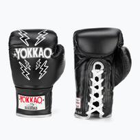 Vyriškos bokso pirštinės YOKKAO Stadium Lace Up black