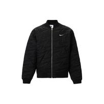 Nike Sportswear Swoosh Therma-FIT Vyriškas dygsniuotas striukė su užtrauktuku Juoda FV6152-010 XXL