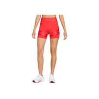 Nike Pro Sculpt Dri-Fit Moteriški Aukšto Liemens Biker Šortai Šviesiai Raudoni HV2367-633 XL
