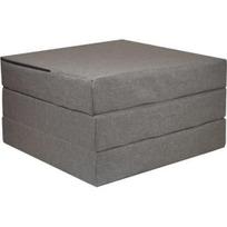 Sulankstomas čiužinys - Svečiui - Pilkas - 195 x 65 x 10 cm - Vidutinis komfortas - Antialerginis ne pilka