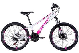 Vaikiškas dviratis Mercury Aluminium 24″, juodas/rožinis