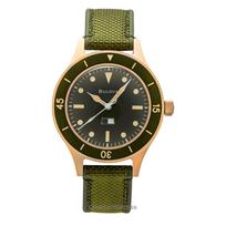 Bulova Mil Ships 150-ojo jubiliejaus specialaus leidimo žalias ciferblatas automatinis nardytojo 98A324 200M vyriškas laikrodis žalia