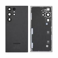 Samsung Galaxy S23 Ultra (S918) galinis dangtelis su kameros stikliuku (Black) (Service Pack)