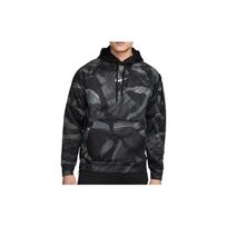 Nike Therma-FIT su visų paviršių kamufliažiniu raštu gobtuvas, pilkas juodas DQ6950-010 M
