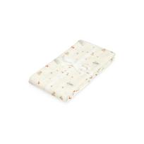 Šviesiai geltonos spalvos iš organiškos medvilnės suvystymui vaikiškas pledas 120x120 cm Off-White – Cam Cam Copenhagen