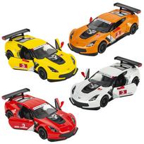 Metalinis automobilio modelis Corvette C7 R, 1:36
