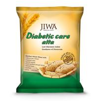 Diabetiniai kvietiniai miltai (1 kg), Diabetikams skirti Atta milteliai, Jiva Healthy by Nature