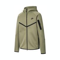 Nike Sportswear Tech Fleece Windrunner su užtrauktuku per visą ilgį Hoody Neutralus alyvuogių spalvos HV0950-277 M