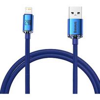 Baseus Crystal Shine USB-A to Lightning Fast Charging Data Cable, 2.4A, 1.2m CAJY000003