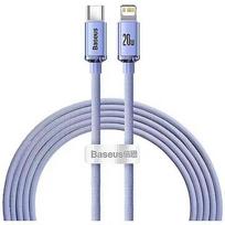 Baseus Crystal Shine USB-C to Lightning Cable, 20W PD, 2m CAJY000305