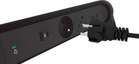 Legrand prailgintuvas 3x2pz + Usb A/c 1,5m juodas