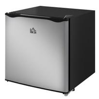 "HOMCOM" mini šaldiklis, 35 l šaldiklio dėžė, elektrinis, laisvai pastatomas, mini šaldiklis, mini šaldytuvas, nuo -14 iki -24 ℃, 5 pakopų temperatūros reguliavimas, 47 x 44,2 x 48,8 cm, sidabrinės spalvos, Sidabras